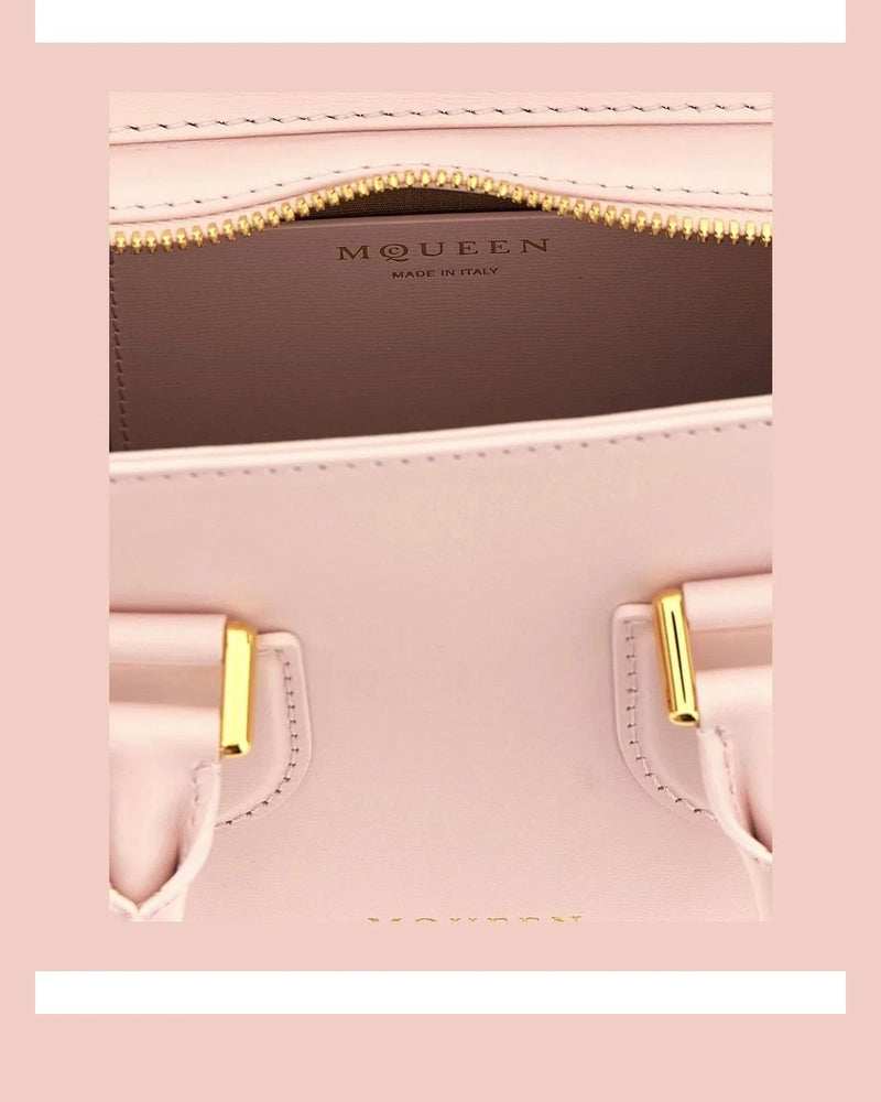 Alexander McQueen Satchel Bag in multicolor, Calfskin Leather — view 4
