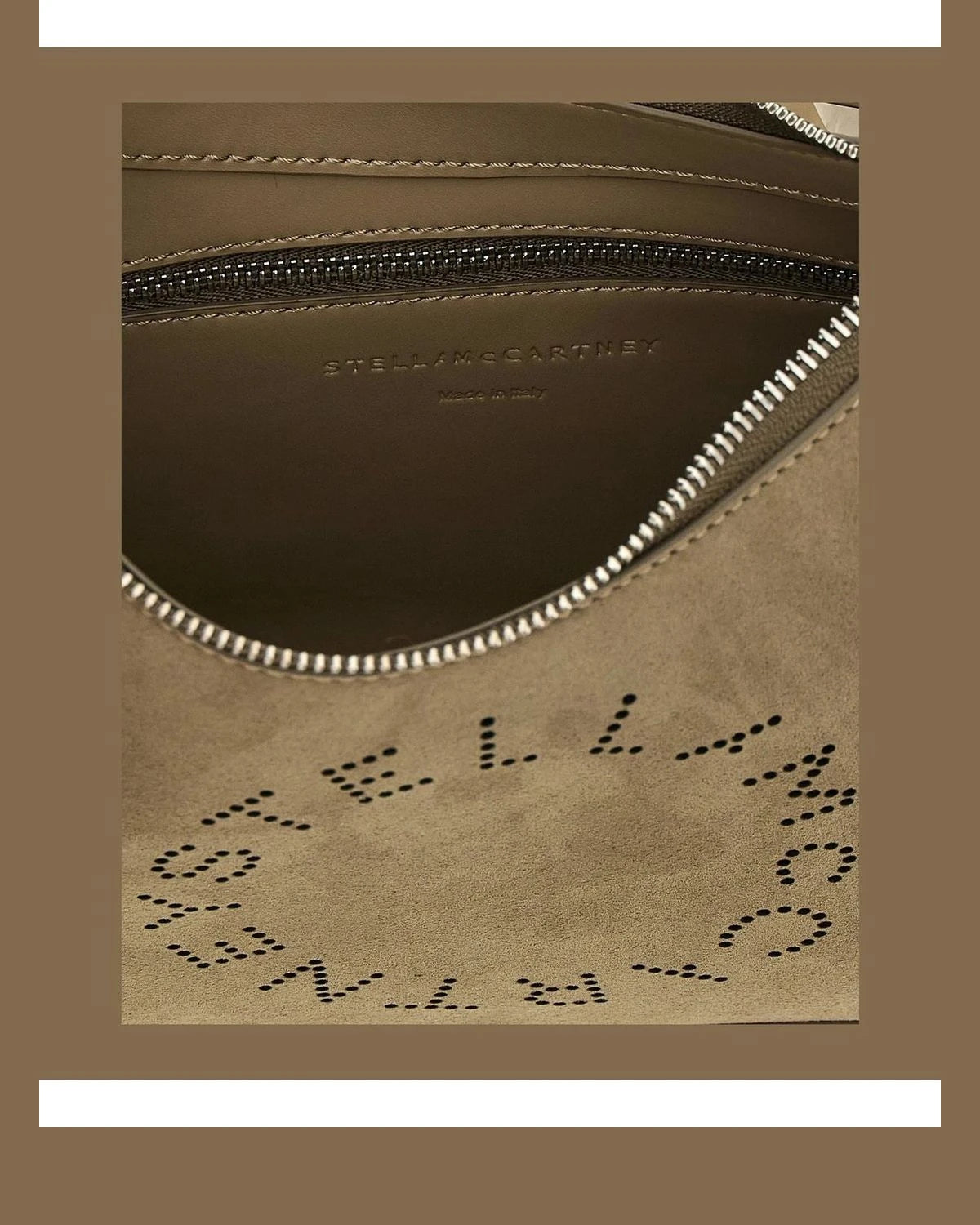 Stella McCartney Shoulder Bag in gray, Polyamide — view 4