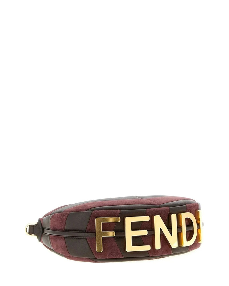 Fendi Hobo Bag in multicolor, Lamb Leather — view 3