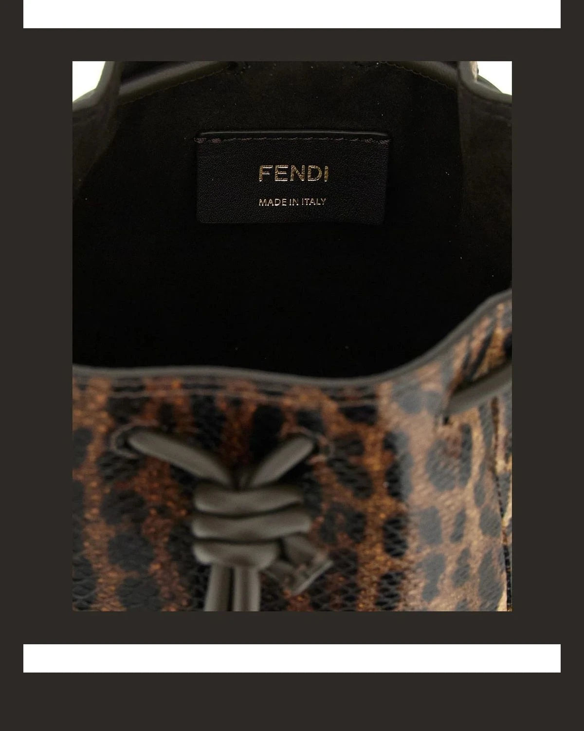 Fendi Bucket Bag in brown — view 4