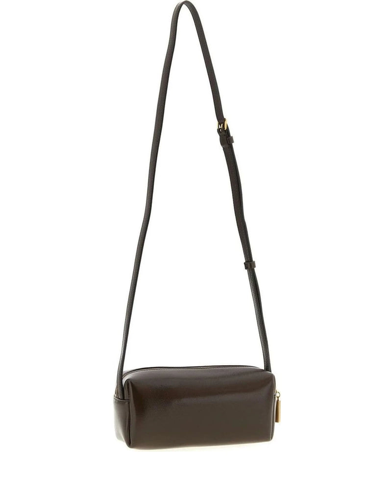 Khaite Cross Body Bag in brown, Calfskin Leather — view 2