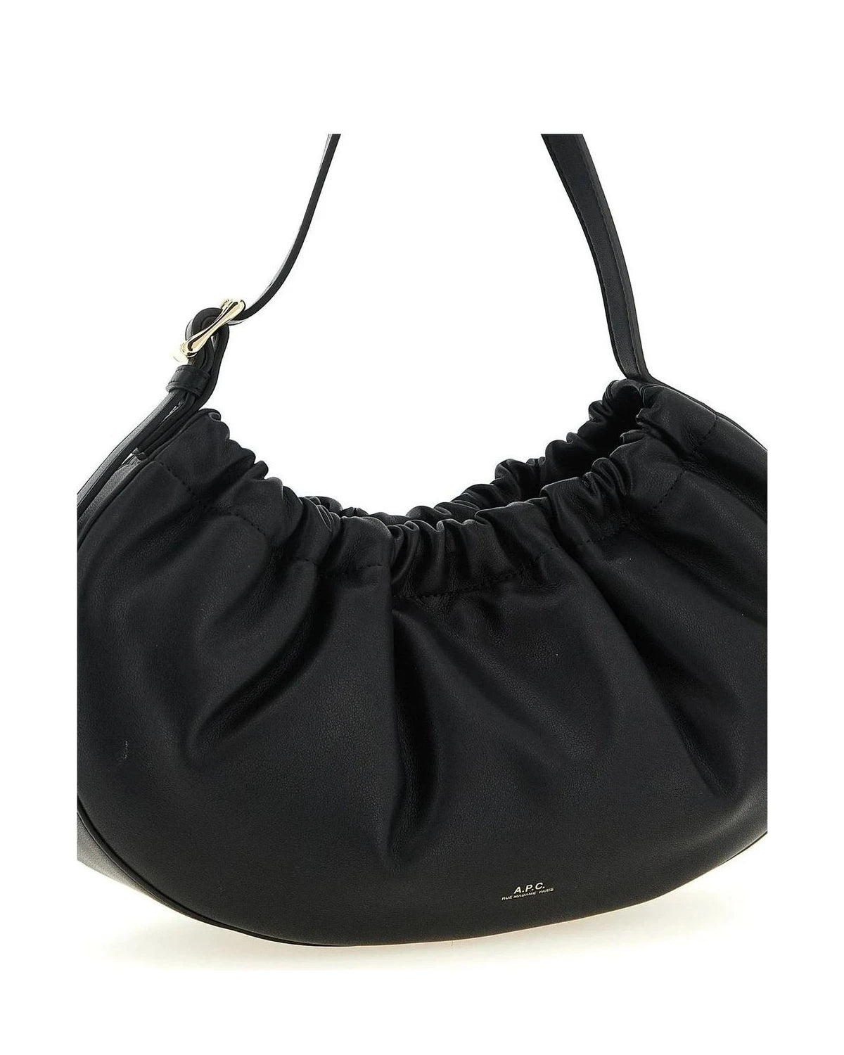 A.P.C. Shoulder Bag in black, Soft Cowhide — view 3