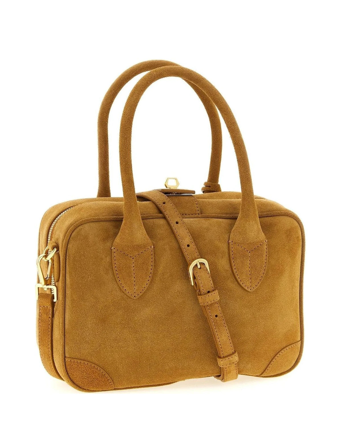 Golden Goose Satchel Bag in beige, Cow Leather — view 2