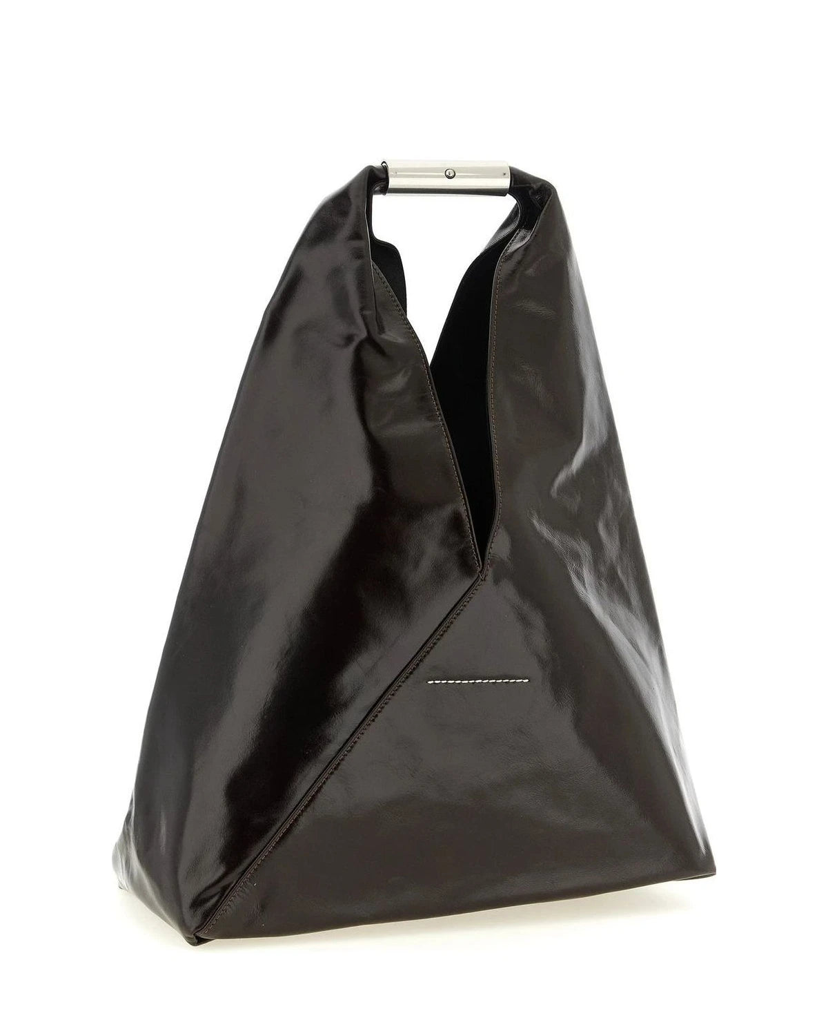 MM6 Maison Margiela Tote Bag in brown, Cow Leather — view 2