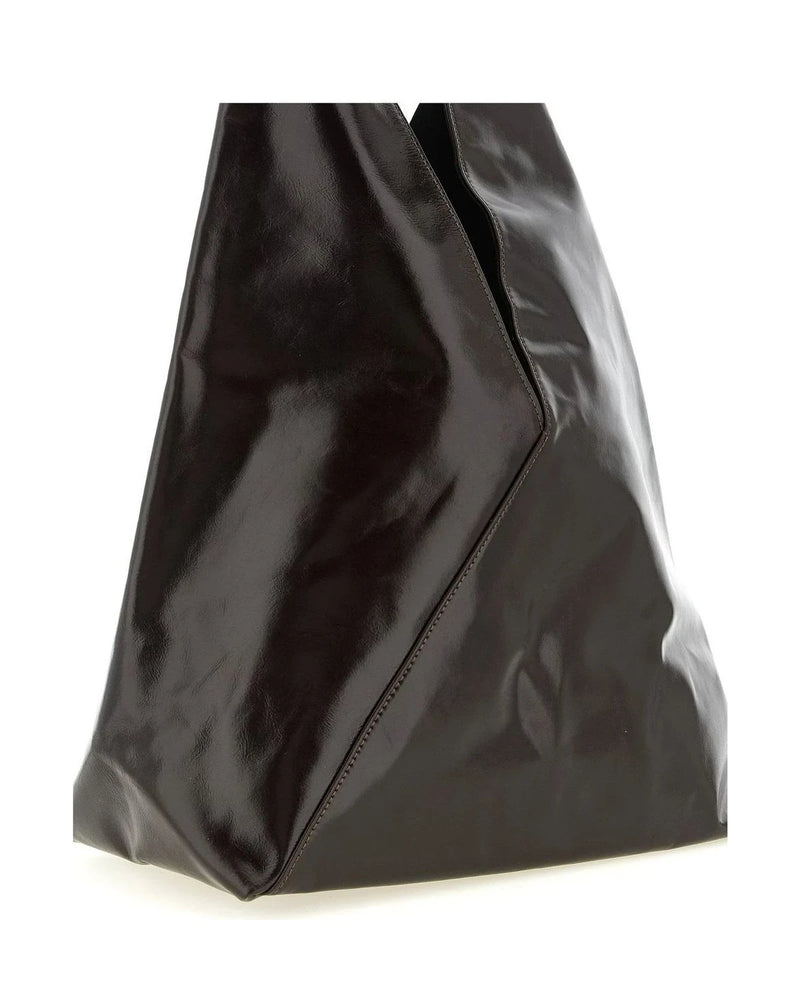 MM6 Maison Margiela Tote Bag in brown, Cow Leather — view 3