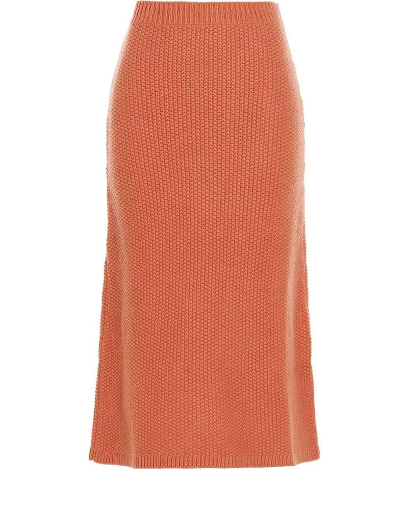 Chloé Skirt in orange, Cashmere