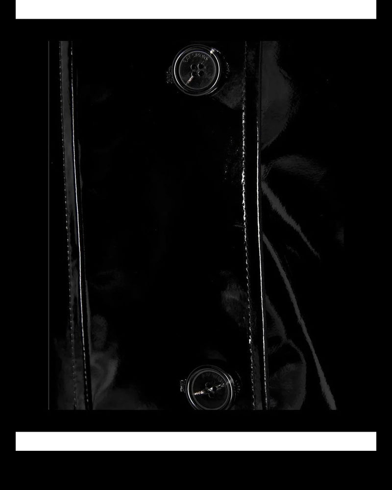 Raf Simons Rain Coat in black, Cotton — view 4