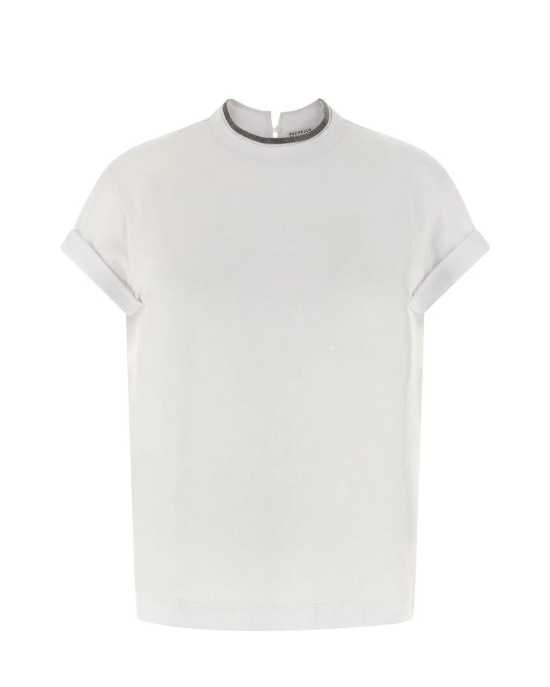 Brunello Cucinelli T-Shirt in white