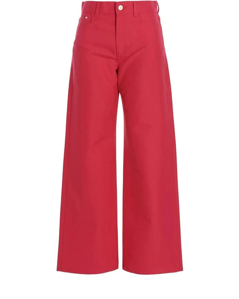 Wandler Palazzo Pant in pink, Cotton