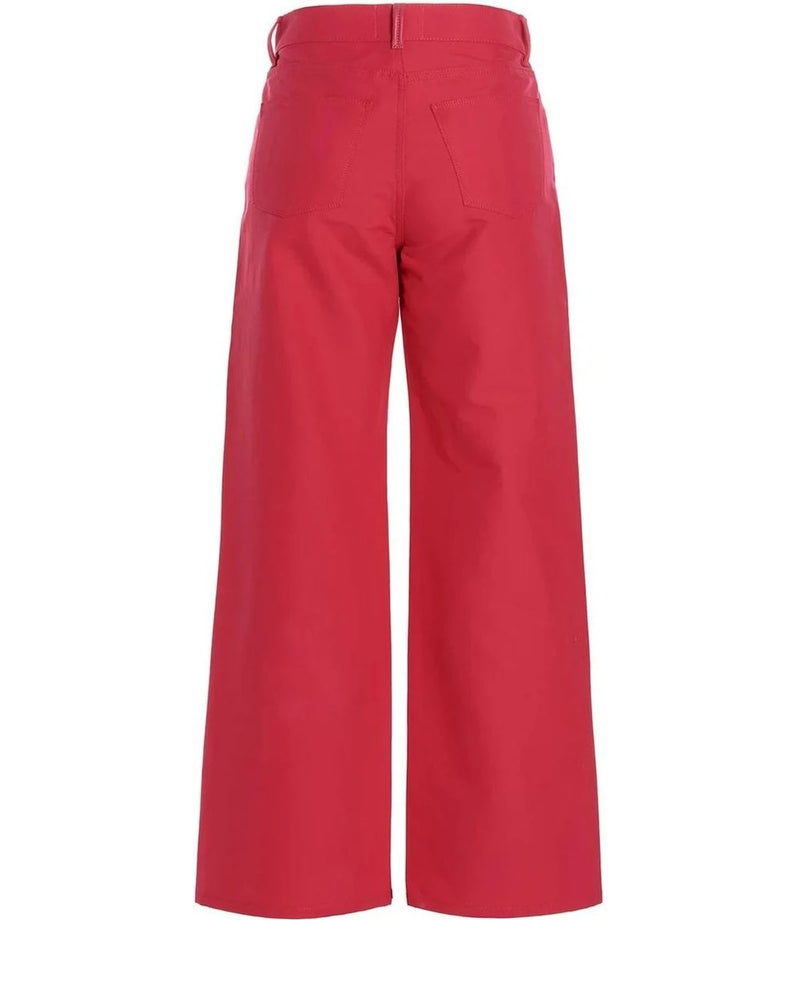 Wandler Palazzo Pant in pink, Cotton — view 2