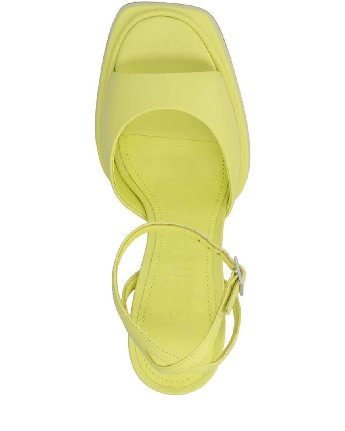 3Juin Heels in yellow, Leather — view 3