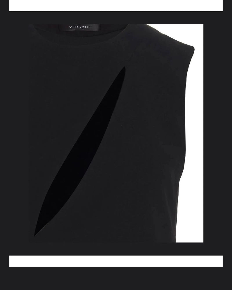 Versace Dresse in black, Acetate — view 3