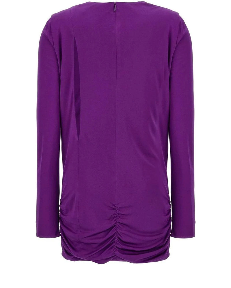 Versace Dresse in purple, Viscose — view 2
