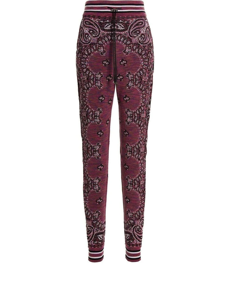 Amiri Jogger in purple, Cotton