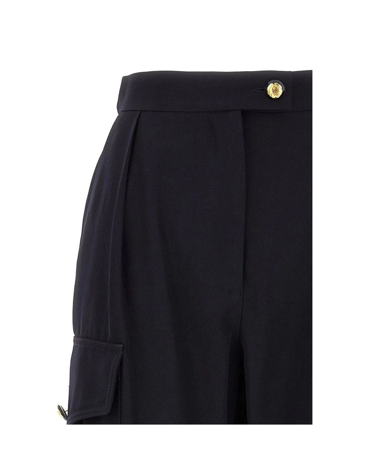 Alexander McQueen Cargo Pant in blue — view 3