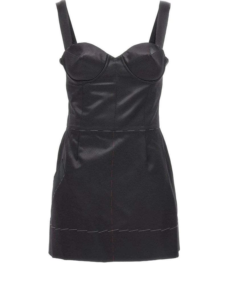 Maison Margiela Dresse in black, Acetate