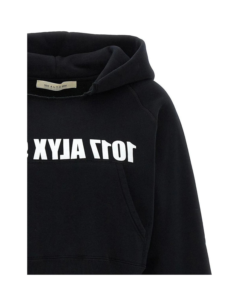 Alyx Hoodie in black, Cotton — view 3