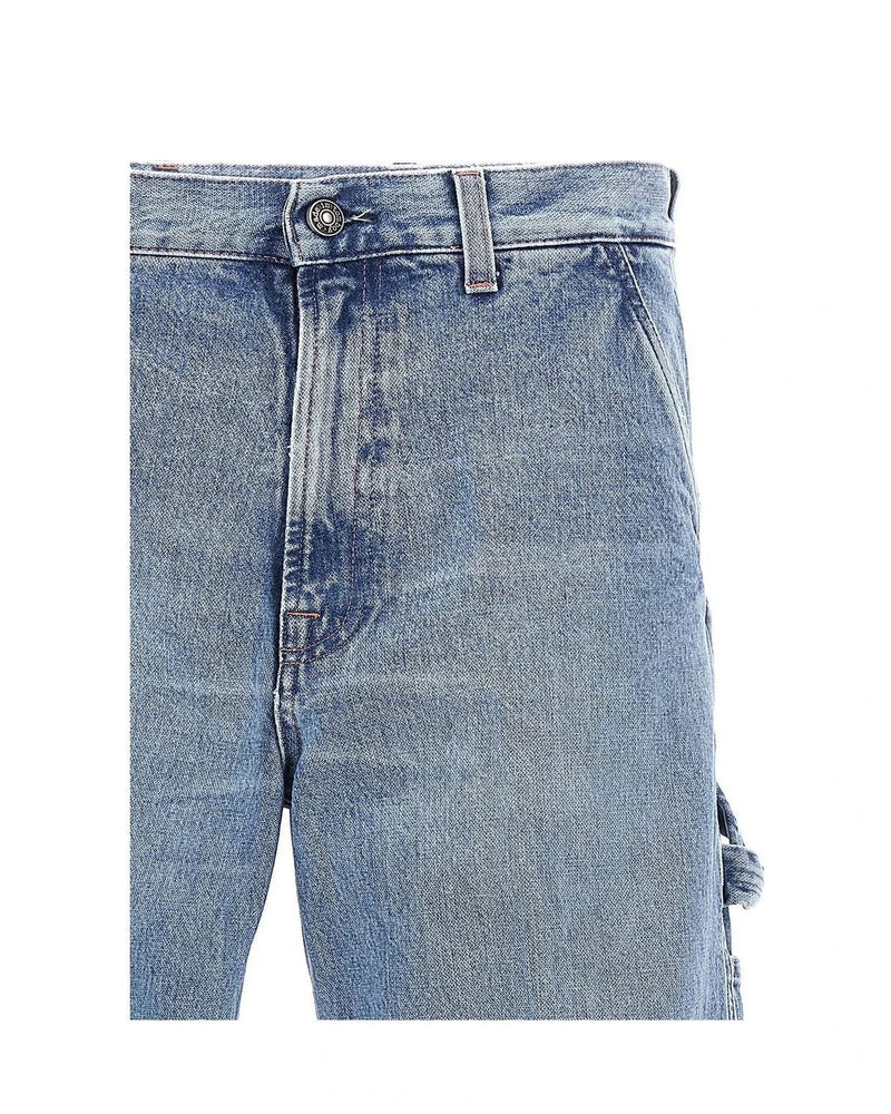 Made in Tomboy Jean in blue, Cotton — view 3