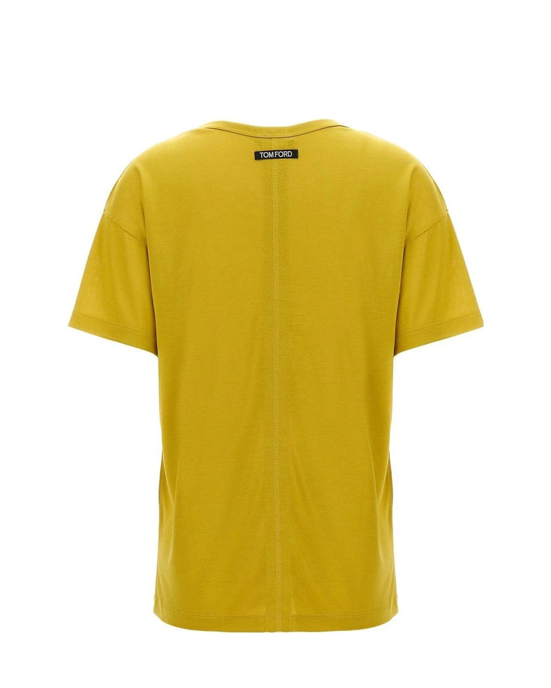 Tom Ford T-Shirt in yellow — view 2