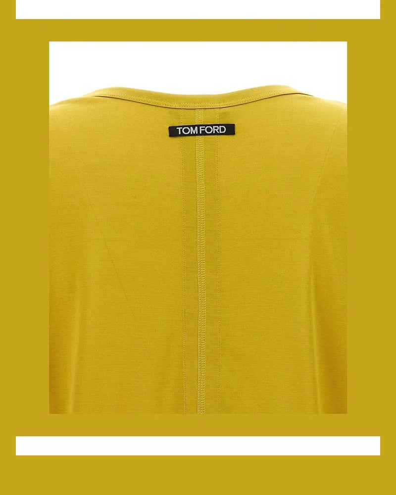 Tom Ford T-Shirt in yellow — view 3