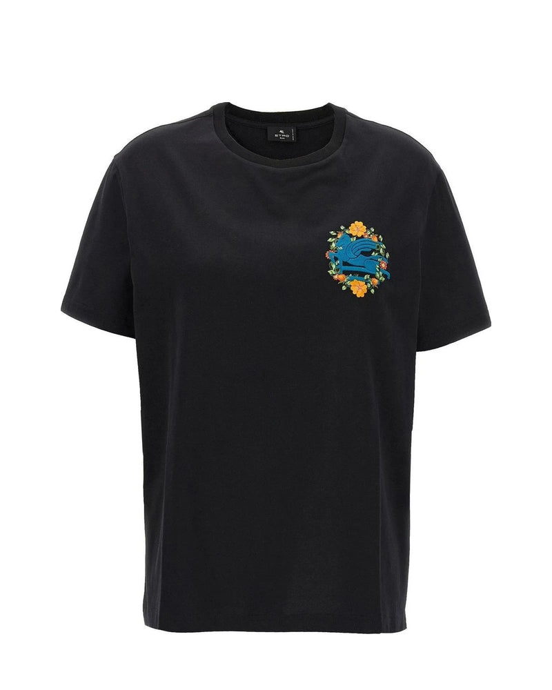 Etro T-Shirt in black, Cotton