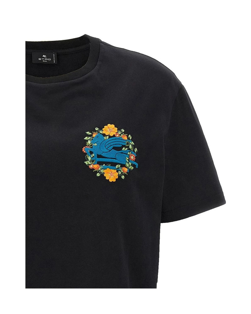 Etro T-Shirt in black, Cotton — view 3