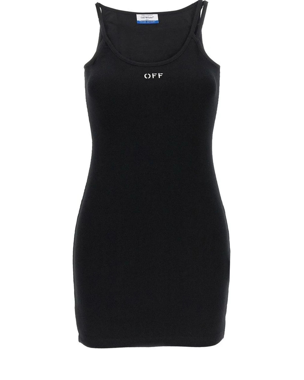 Off-White Dresse in black, Cotton
