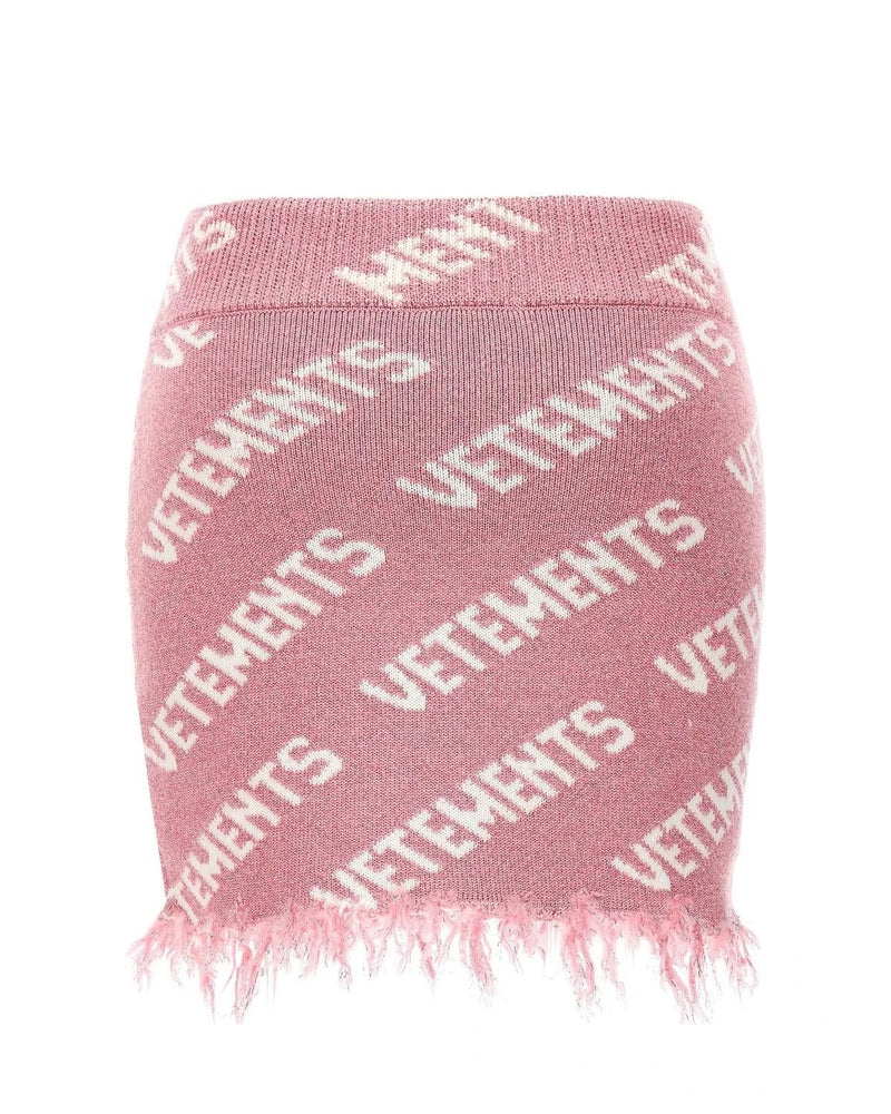 Vetements Skirt in multicolor, Viscose — view 2