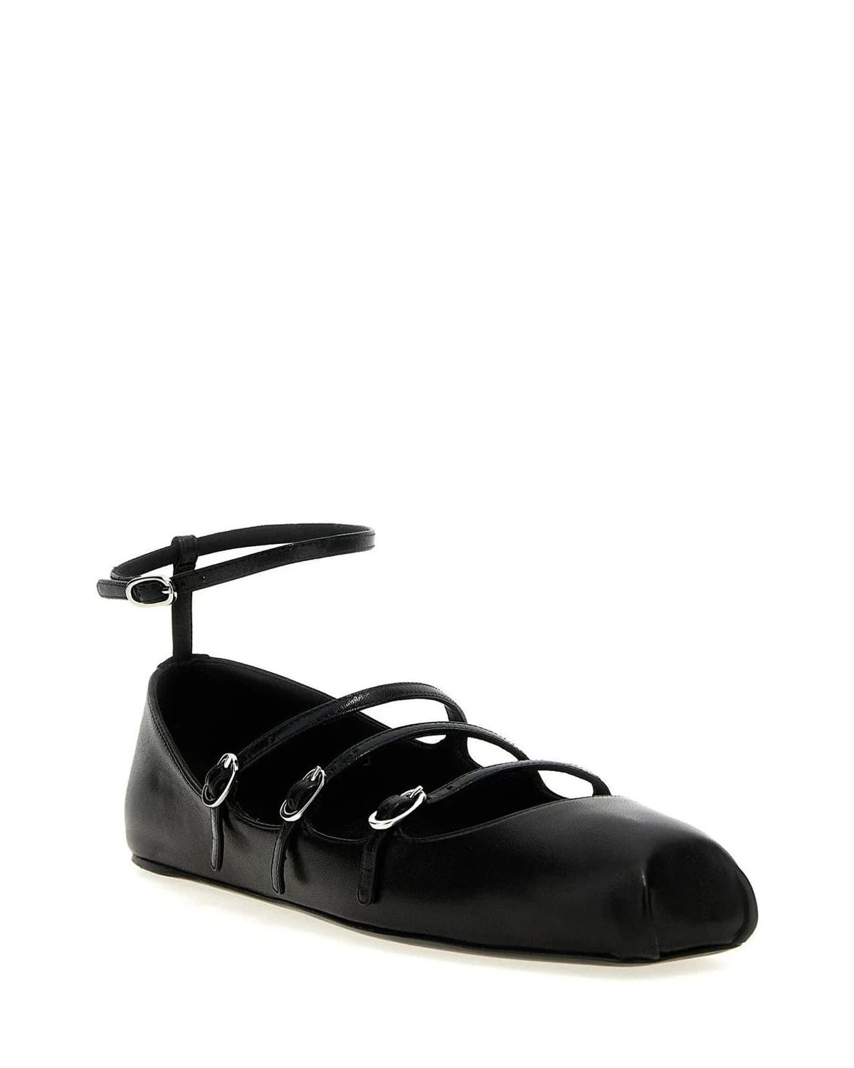 Alexander McQueen Flats in black, Calf Leather — view 2