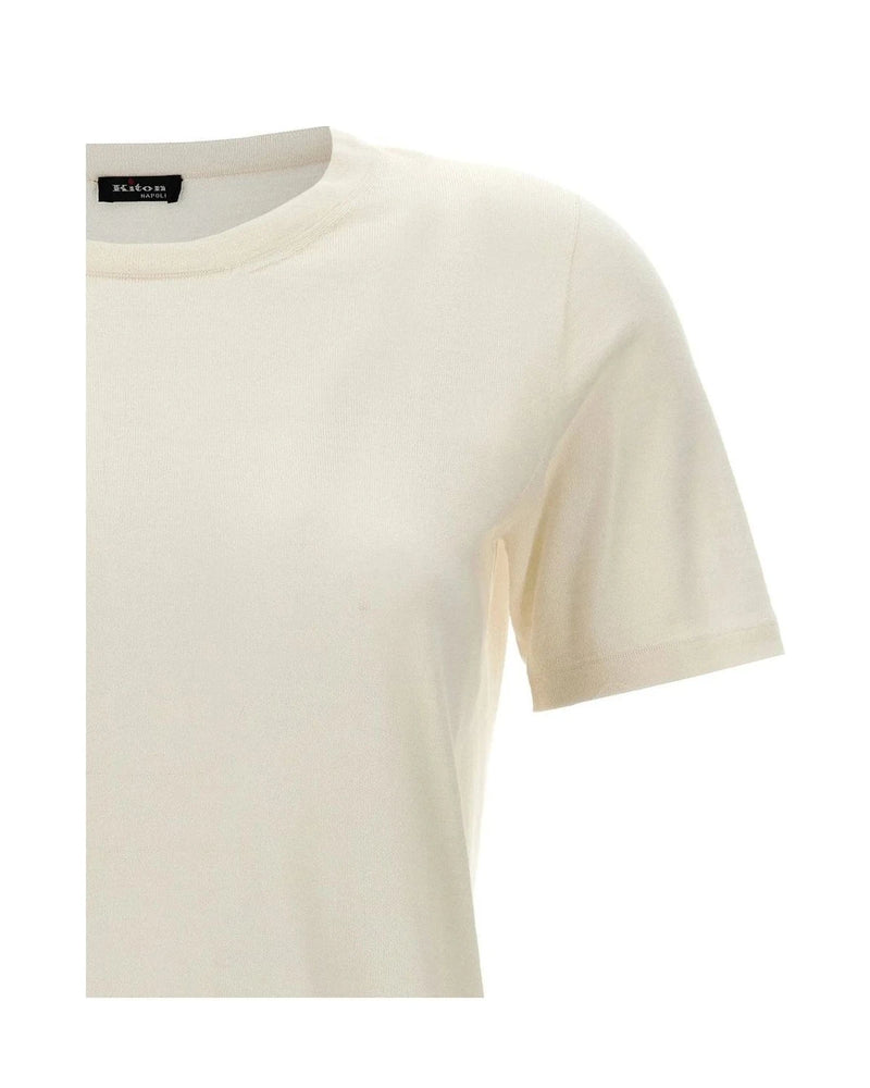 Kiton T-Shirt in white — view 3