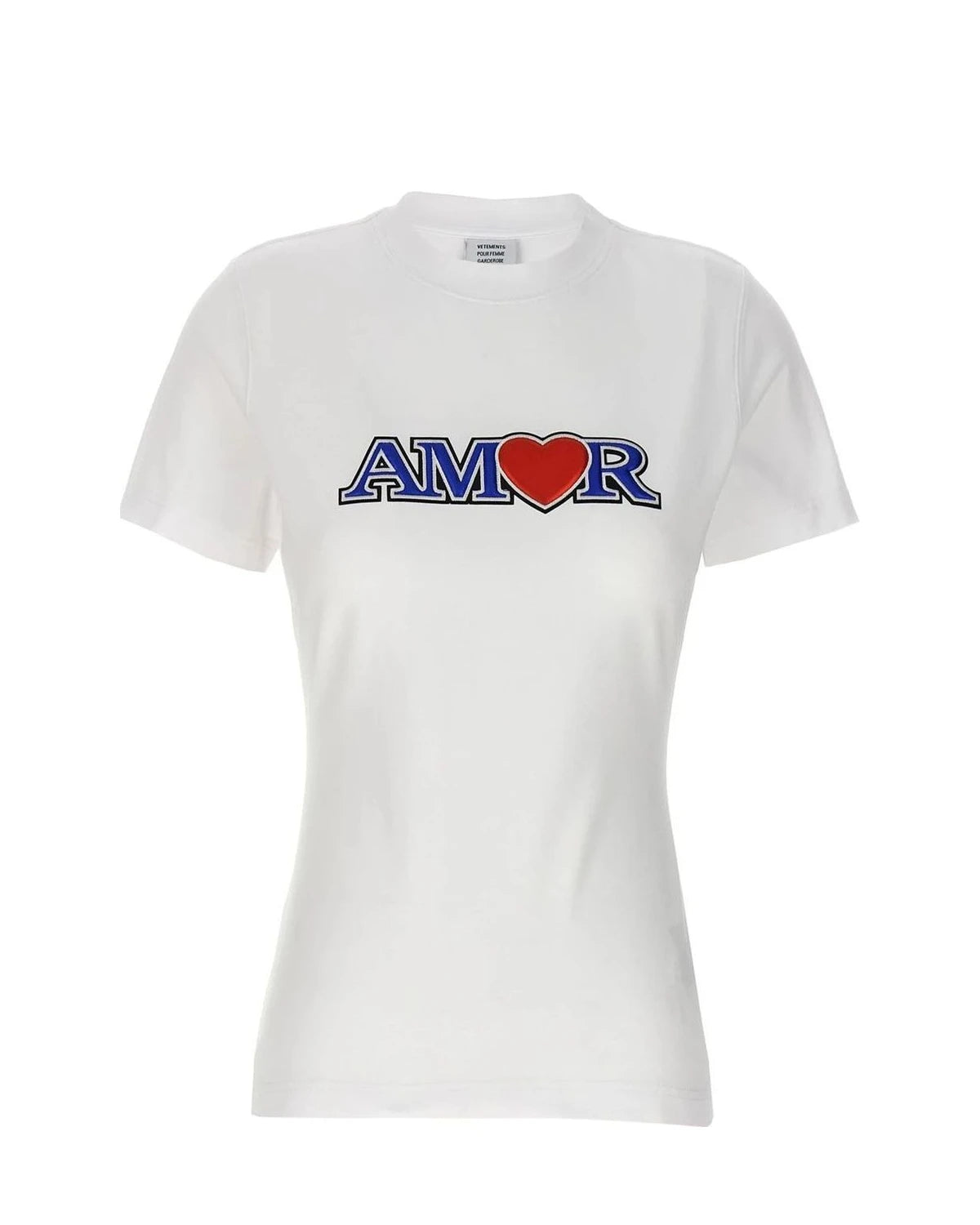 Vetements T-Shirt in white, Cotton