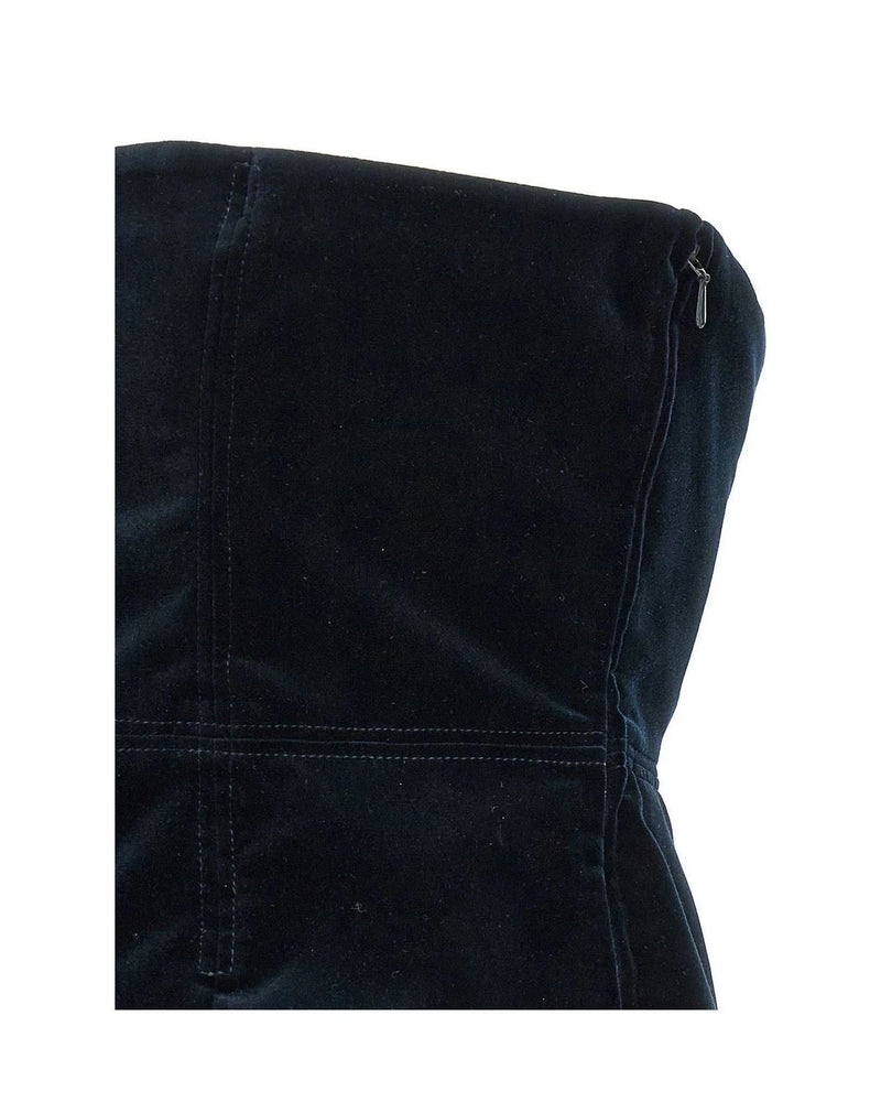 Tom Ford Corset Top in blue — view 4