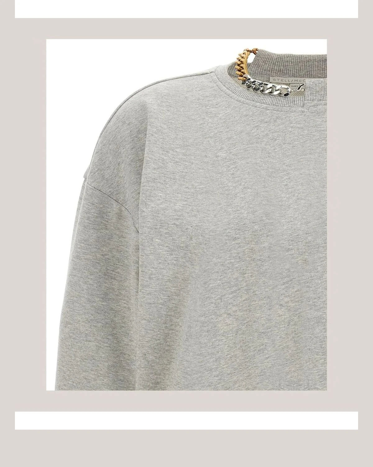 Stella McCartney Sweatshirt in gray — view 3