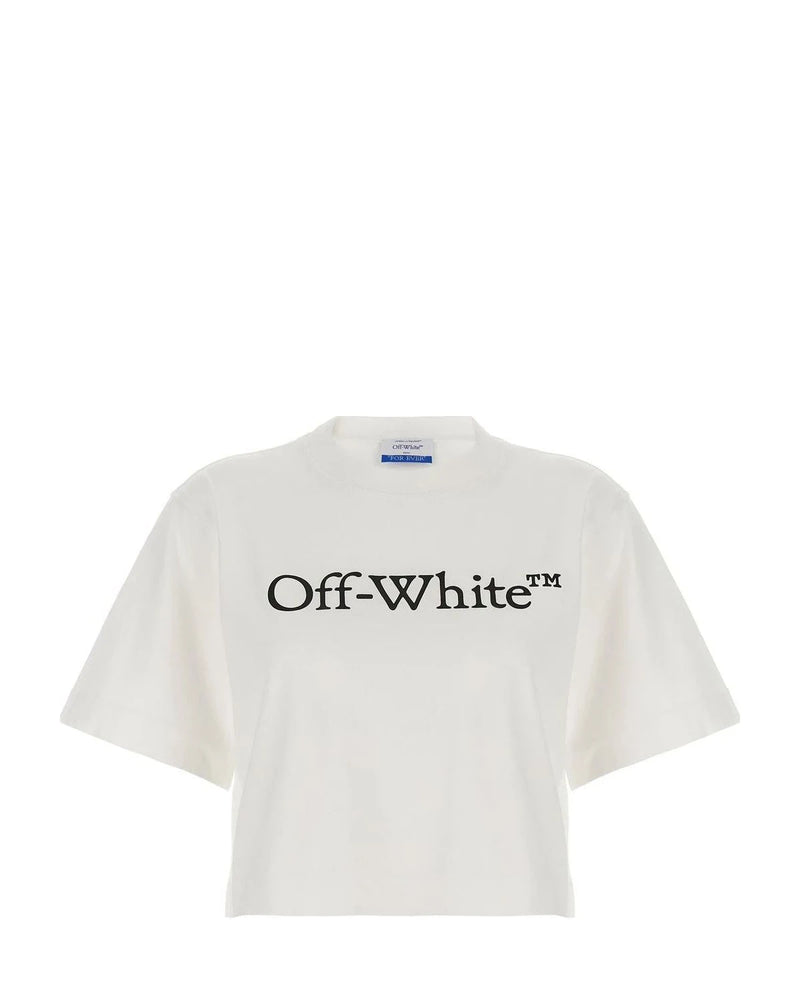 Off-White T-Shirt in white, Cotton