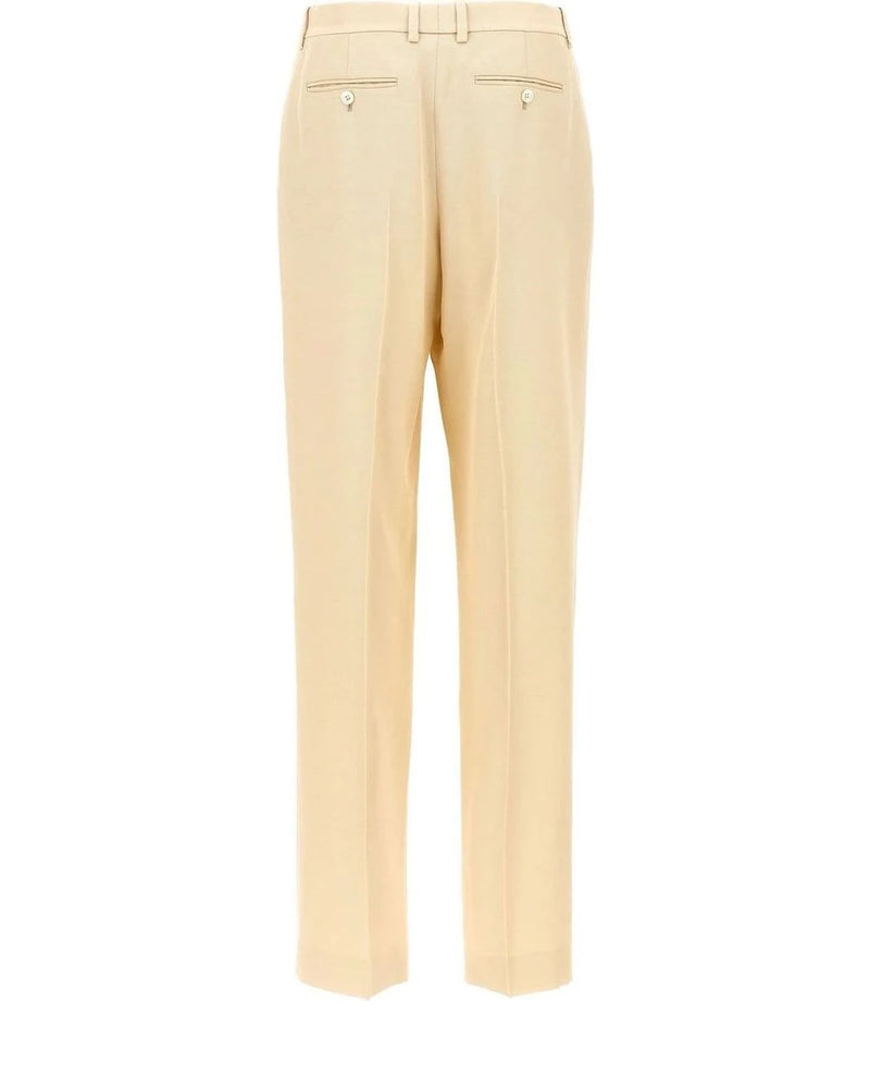 Tom Ford Trouser in beige, Silk — view 2