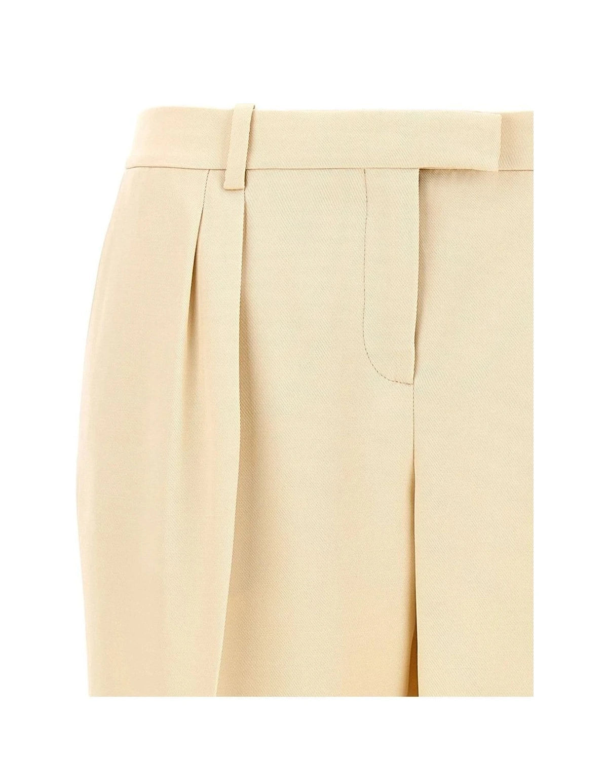 Tom Ford Trouser in beige, Silk — view 3