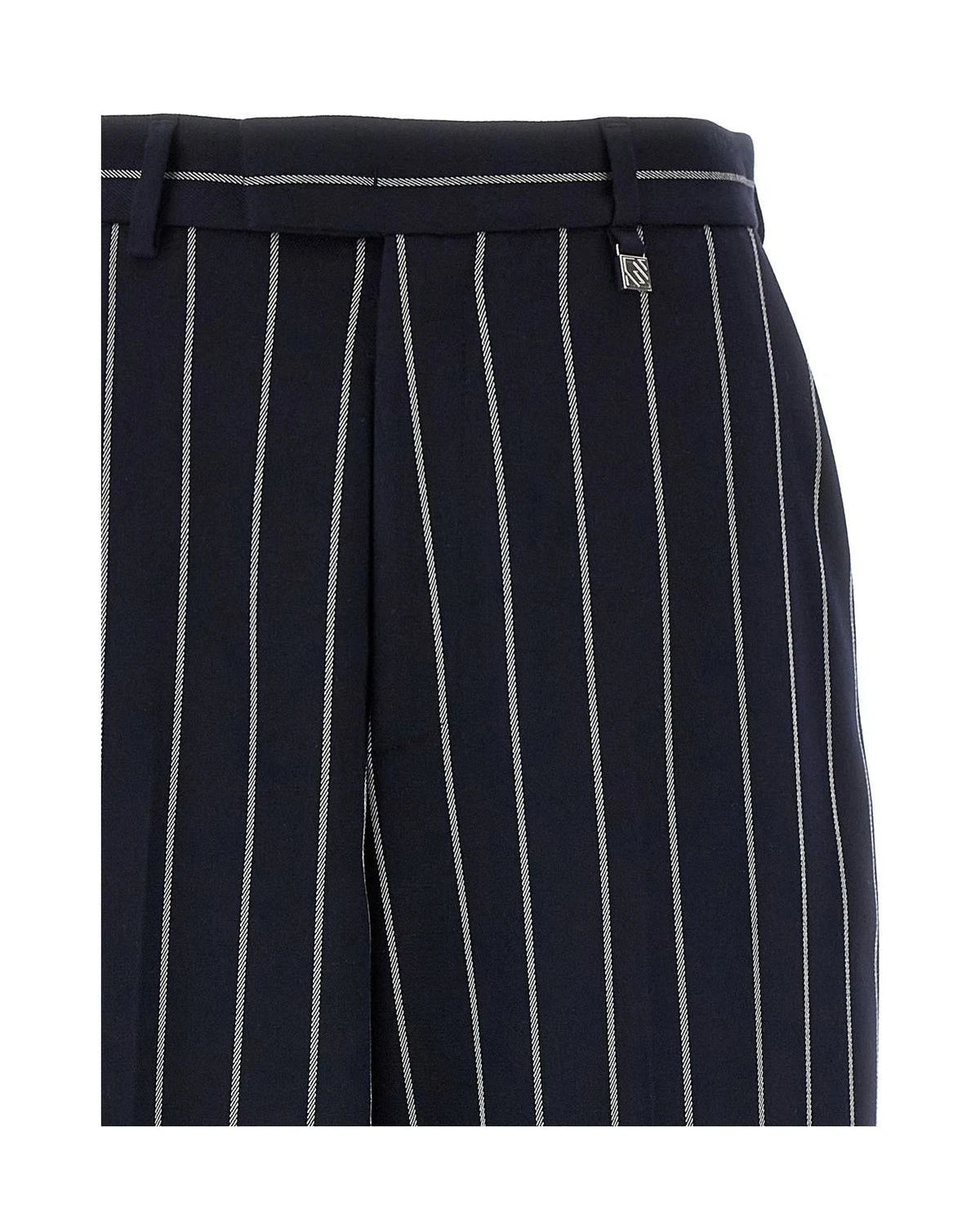 Giuseppe Di Morabito Trouser in blue, Polyester — view 3