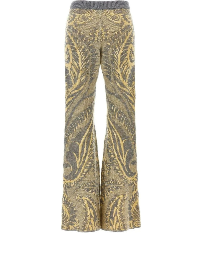 Etro Palazzo Pant in multicolor, Wool — view 2