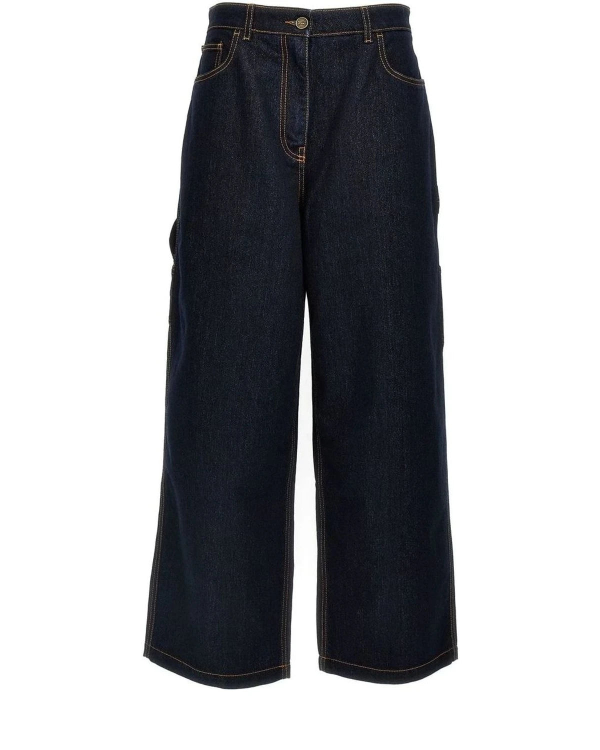 Etro Jean in blue, Cotton