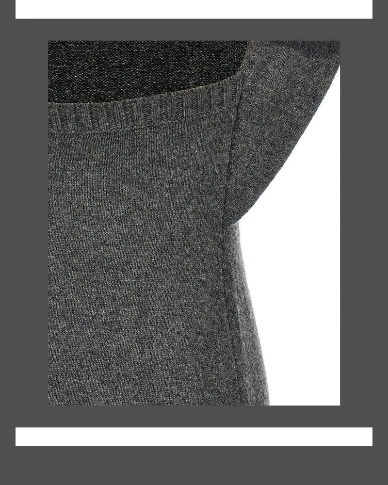 Courrèges Dresse in gray, Wool — view 4