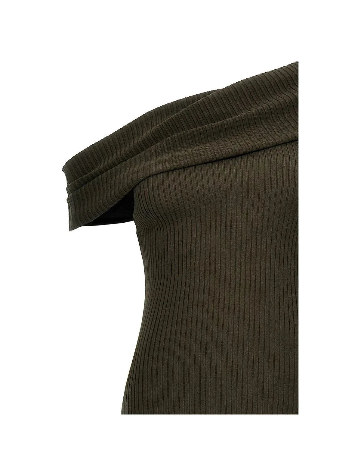 Courrèges Dresse in brown, Viscose — view 3