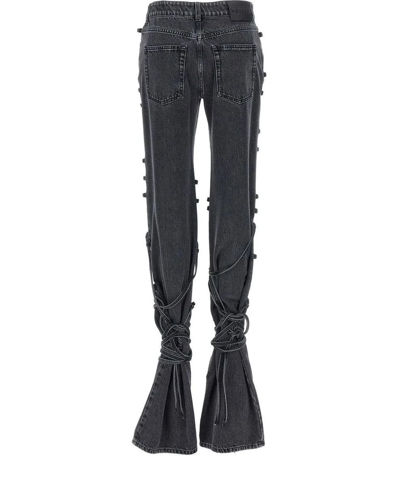 Alexander McQueen Jean in black — view 2