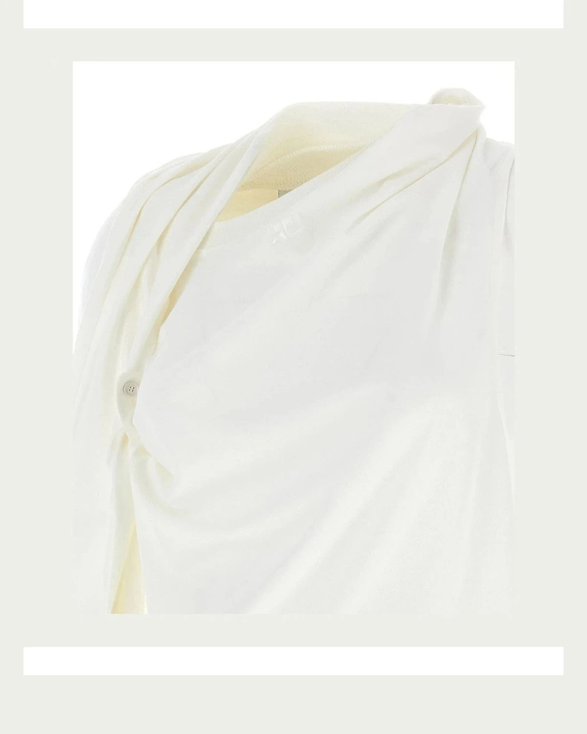 Courrèges T-Shirt in white — view 4