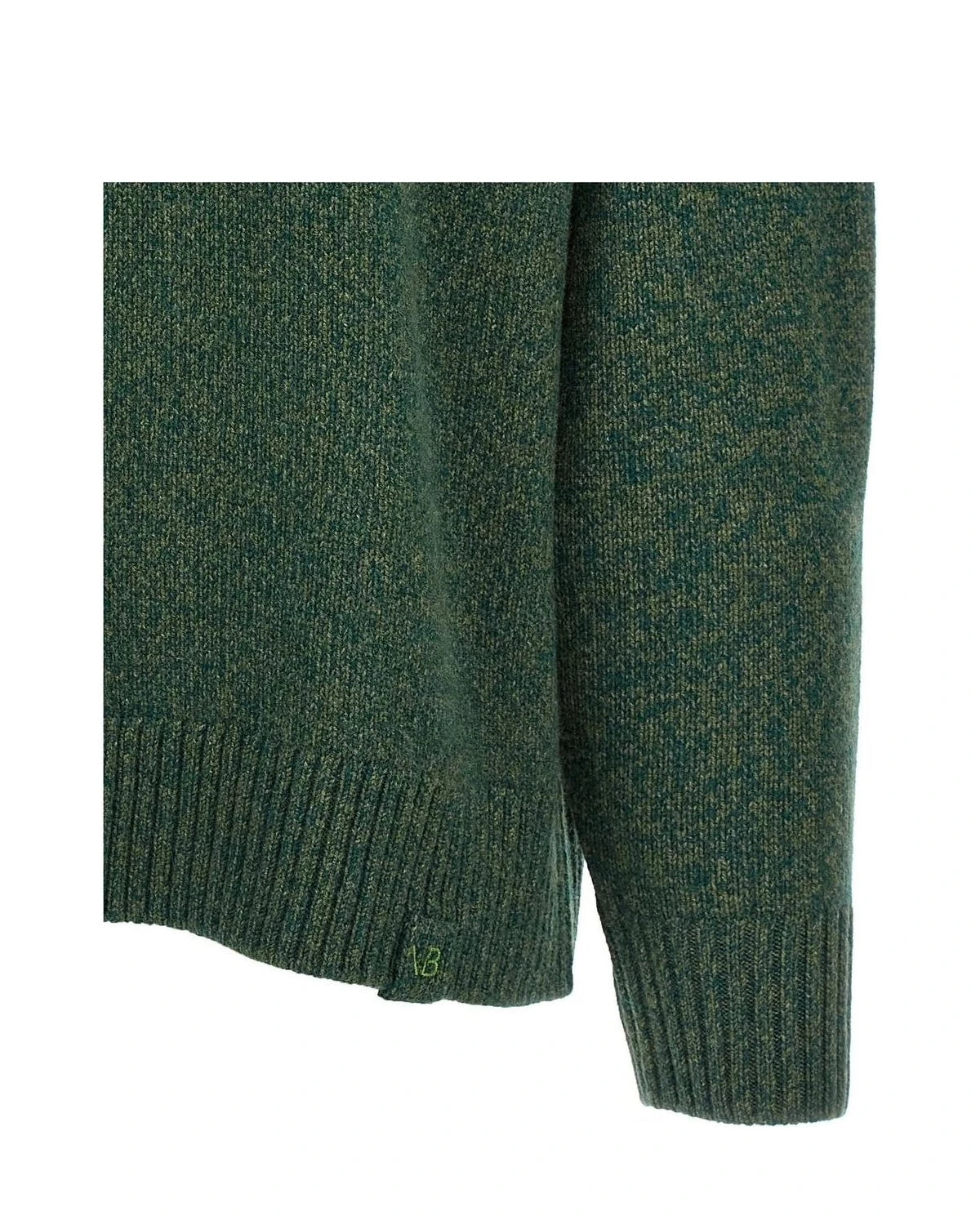 Victoria Beckham Sweater in green, Wool — view 5