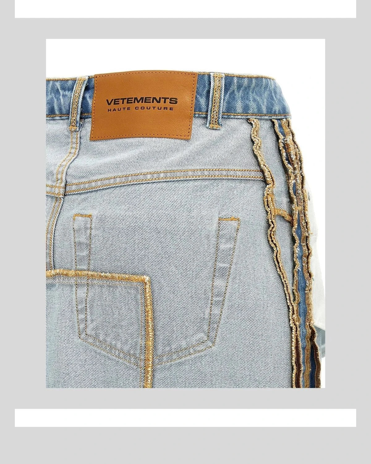 Vetements Skirt in blue — view 4