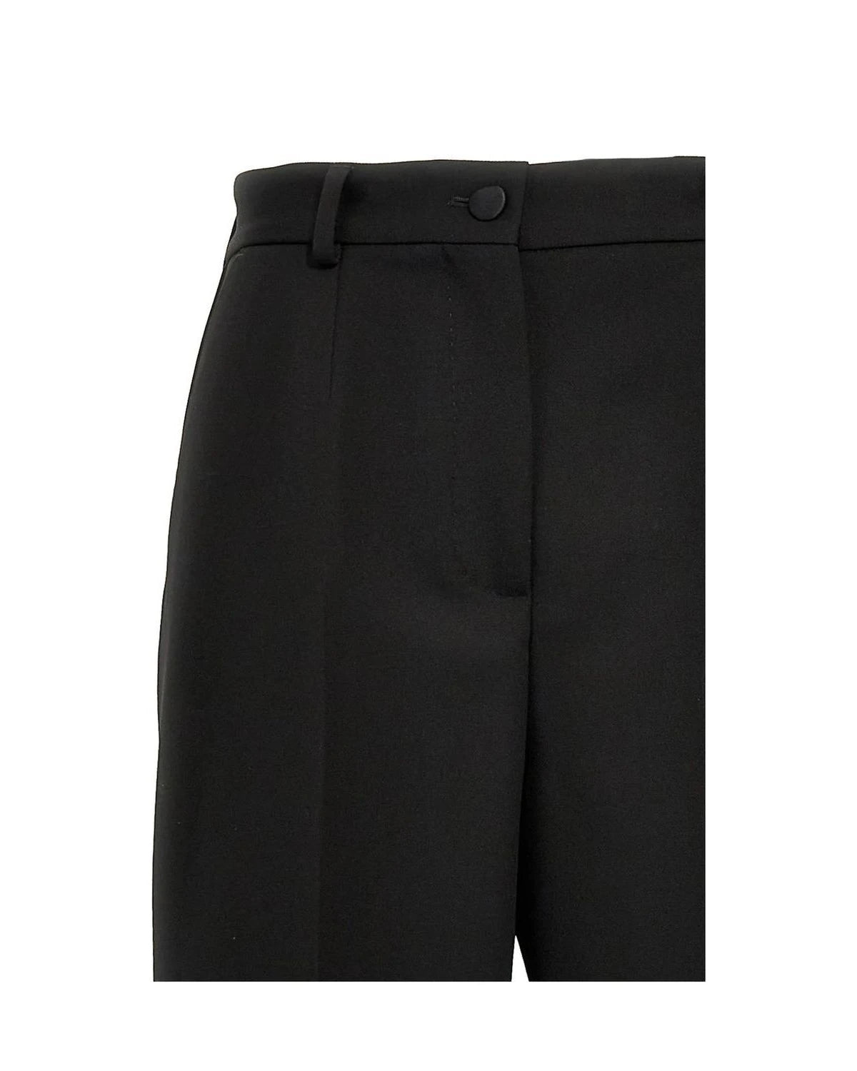 Dolce & Gabbana Tuxedo Pant in black, Wool — view 3