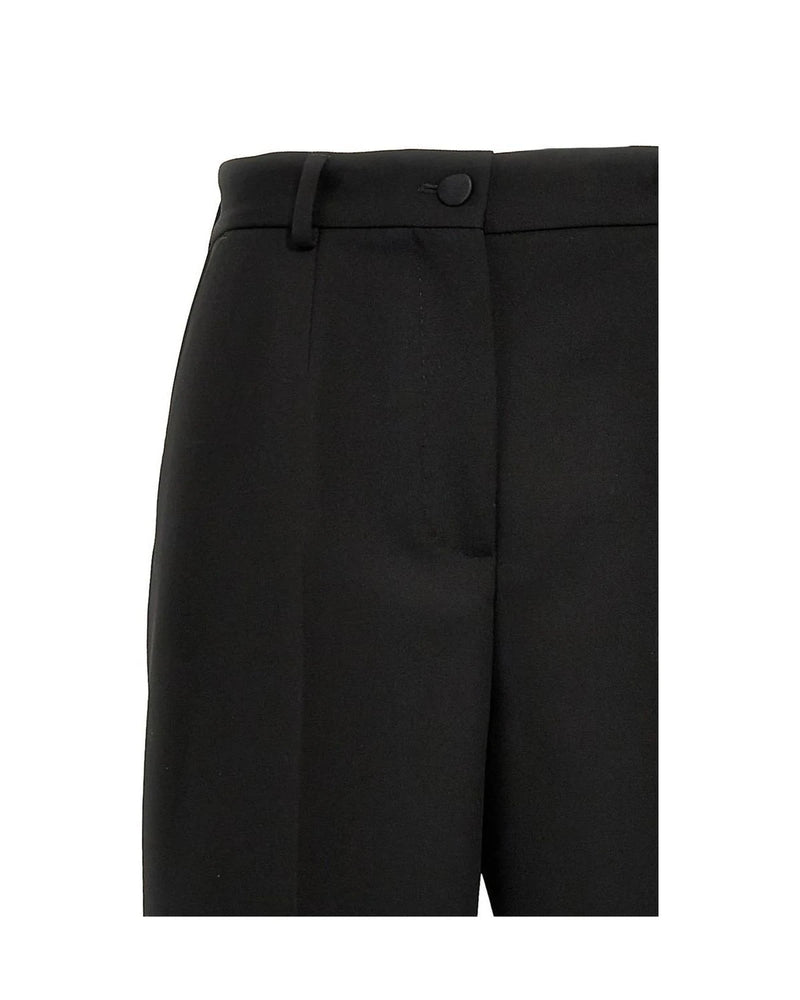 Dolce & Gabbana Tuxedo Pant in black, Wool — view 3
