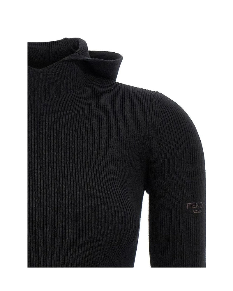 Fendi Dresse in black, Wool — view 3