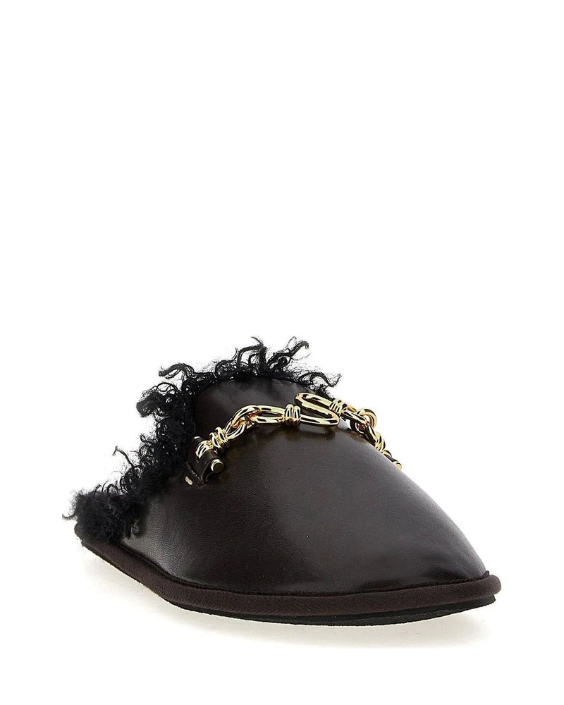 Stella McCartney Slippers in brown, Polyurethane — view 2