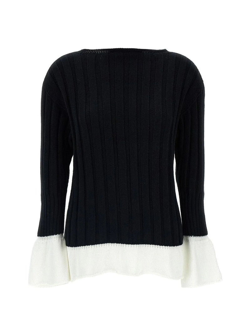 Issey Miyake Sweater in black, Cotton